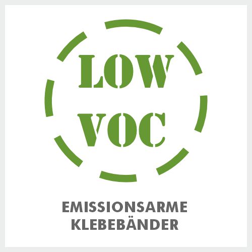 Emissionsarme Klebebänder